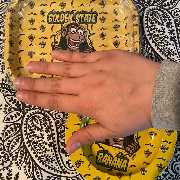 Golden State Mini Rolling Tray & matching Ash Tray - Picture 2 of 3